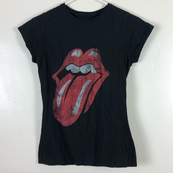 the Rolling Stones Tops - The Rolling Stones Graphic Short Sleeve Top